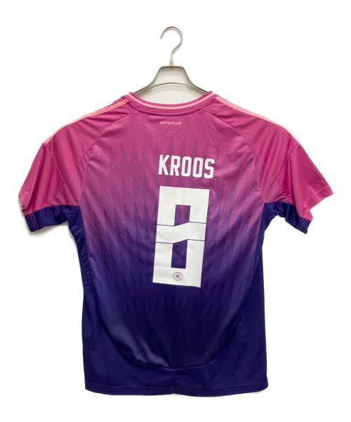 adidas（アディダス）adidas (アディダス) ゲームシャツ パープル サイズ:2XLの古着・服飾アイテム