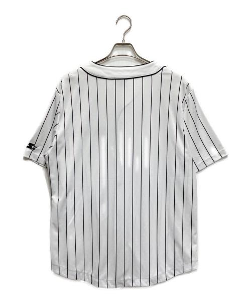 STARTER（スターター）STARTER (スターター) ゲームシャツ ホワイト サイズ:Lの古着・服飾アイテム