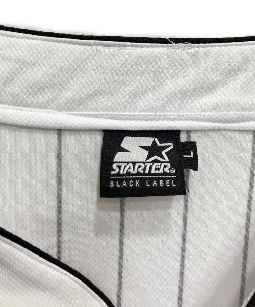 STARTER（スターター）STARTER (スターター) ゲームシャツ ホワイト サイズ:Lの古着・服飾アイテム
