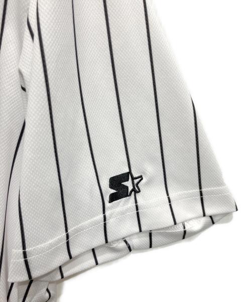 STARTER（スターター）STARTER (スターター) ゲームシャツ ホワイト サイズ:Lの古着・服飾アイテム