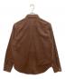 A BATHING APE (アベイシングエイプ) Ape Head Corduroy Shirt ブラウン サイズ:XL：8000円