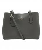 COACHコーチ）の古着「ミニアベニュー キャリーオール2WAYバッグ」｜グレー