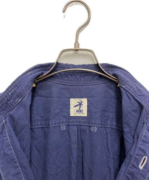 HAI SPORTING GEAR（ハイスポーツギア）HAI SPORTING GEAR (ハイスポーツギア) シャツワンピース ネイビー サイズ:Mの古着・服飾アイテム