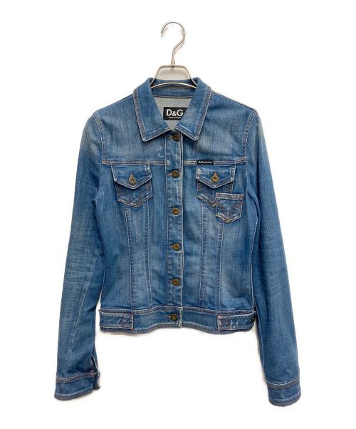 DOLCE & GABBANA（ドルチェ＆ガッバーナ）DOLCE & GABBANA (ドルチェ＆ガッバーナ) デニムジャケット インディゴ サイズ:40の古着・服飾アイテム