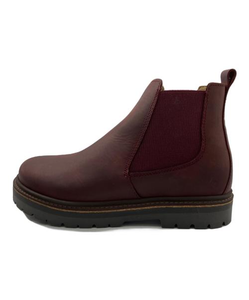BIRKENSTOCK（ビルケンシュトック）BIRKENSTOCK (ビルケンシュトック) STALONサイドゴアブーツ ボルドー サイズ:38Eの古着・服飾アイテム