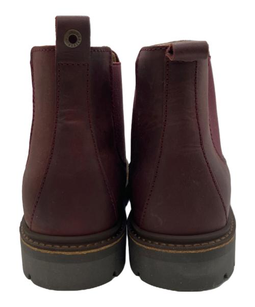 BIRKENSTOCK（ビルケンシュトック）BIRKENSTOCK (ビルケンシュトック) STALONサイドゴアブーツ ボルドー サイズ:38Eの古着・服飾アイテム
