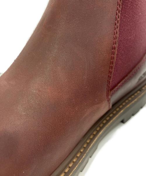 BIRKENSTOCK（ビルケンシュトック）BIRKENSTOCK (ビルケンシュトック) STALONサイドゴアブーツ ボルドー サイズ:38Eの古着・服飾アイテム