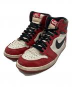 NIKEナイキ）の古着「AIR JORDAN 1 RETRO OG（エアジョーダン 1 レトロ OG）」｜ブラック×レッド