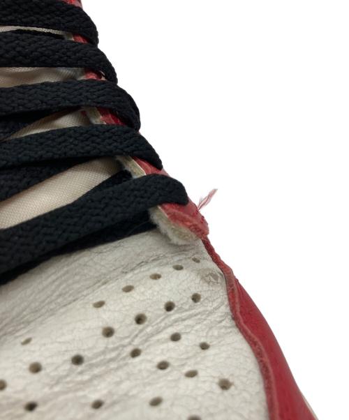 NIKE（ナイキ）NIKE (ナイキ) AIR JORDAN 1 RETRO OG（エアジョーダン 1 レトロ OG） ブラック×レッド サイズ:27の古着・服飾アイテム