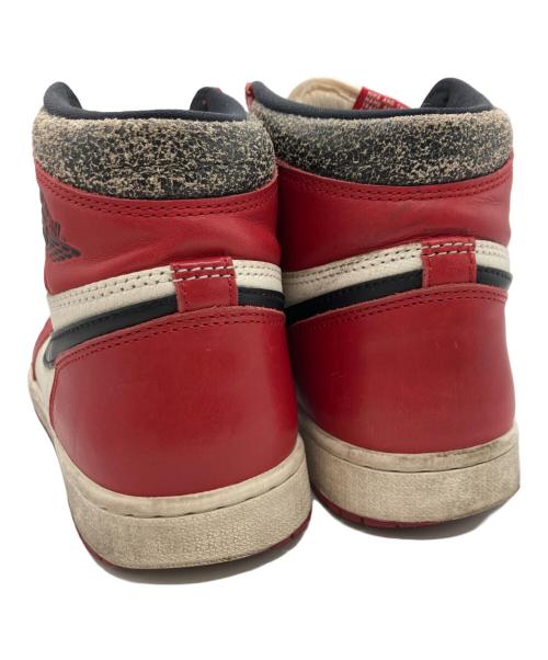 NIKE（ナイキ）NIKE (ナイキ) AIR JORDAN 1 RETRO OG（エアジョーダン 1 レトロ OG） ブラック×レッド サイズ:27の古着・服飾アイテム