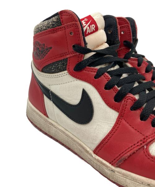 NIKE（ナイキ）NIKE (ナイキ) AIR JORDAN 1 RETRO OG（エアジョーダン 1 レトロ OG） ブラック×レッド サイズ:27の古着・服飾アイテム