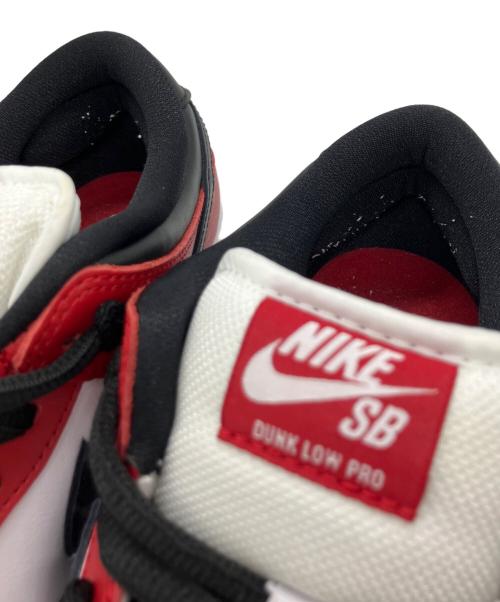 NIKE（ナイキ）NIKE (ナイキ) SB DUNK LOW PRO レッド×ホワイト サイズ:27.5の古着・服飾アイテム