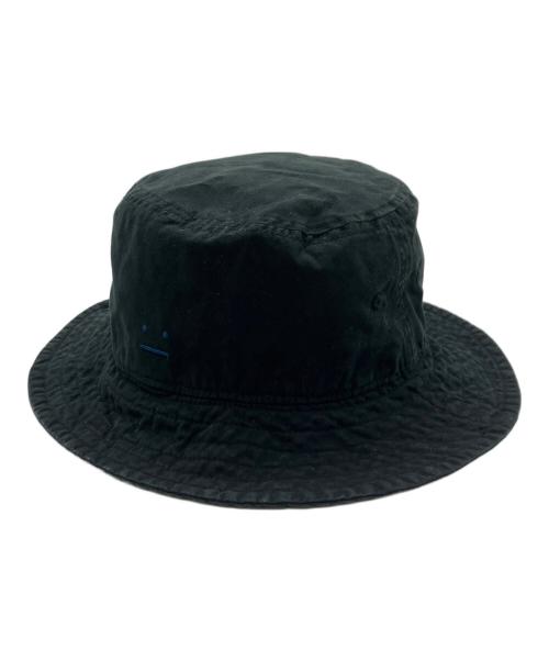 Acne studios（アクネ ストゥディオズ）ACNE STUDIOS (アクネ ストゥディオズ) COTTON BUCKET HAT ブラックの古着・服飾アイテム