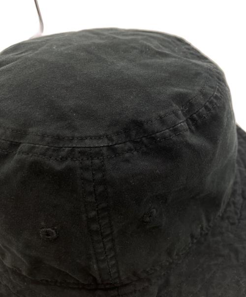 Acne studios（アクネ ストゥディオズ）ACNE STUDIOS (アクネ ストゥディオズ) COTTON BUCKET HAT ブラックの古着・服飾アイテム