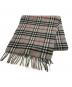 Burberry's（バーバリーズ）の古着「カシミヤマフラー」｜グレー