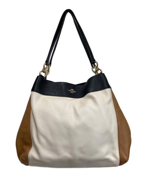 COACH（コーチ）COACH (コーチ) LEXY SHOULDER BAG （レクシー ショルダーバッグ） ブラウンの古着・服飾アイテム