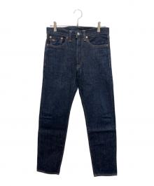 RRL（ダブルアールエル）の古着「Lot R74 テーパードデニムパンツ」｜インディゴ