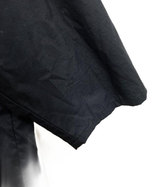 mizuiro-ind（ミズイロインド）mizuiro-ind (ミズイロインド) コットンレースコンビシャツワンピース ネイビー サイズ:freeの古着・服飾アイテム