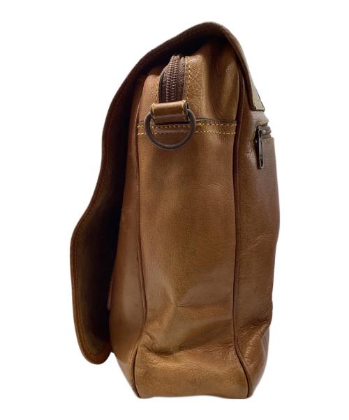 Eddie Bauer（エディーバウアー）Eddie Bauer (エディーバウアー) レザーブリーフケース ブラウンの古着・服飾アイテム