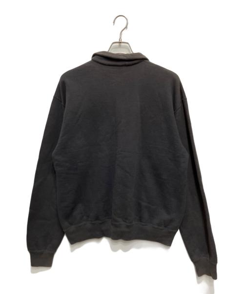 HARLEY-DAVIDSON（ハーレーダビッドソン）HARLEY-DAVIDSON (ハーレーダビッドソン) ハーフジップスウェット グレー サイズ:Lの古着・服飾アイテム