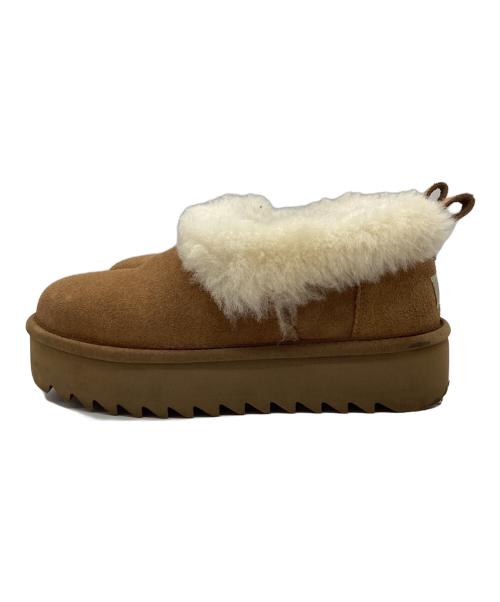 UGG（アグ）UGG (アグ) I-Nita Platform （I-ニタ プラットフォーム） ブラウン サイズ:23の古着・服飾アイテム