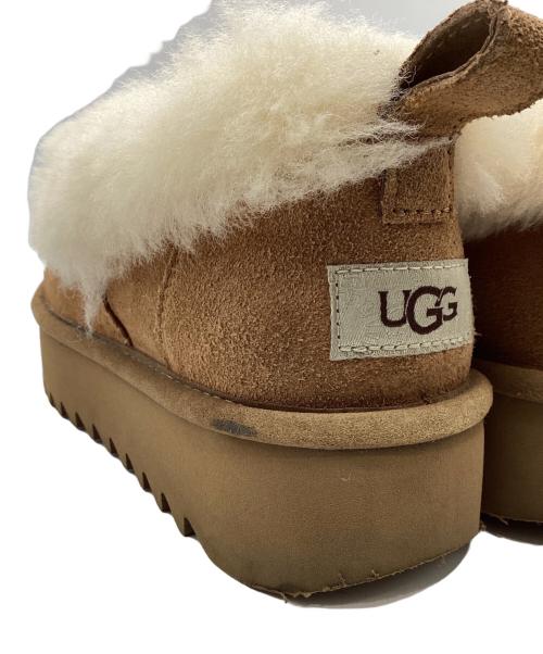 UGG（アグ）UGG (アグ) I-Nita Platform （I-ニタ プラットフォーム） ブラウン サイズ:23の古着・服飾アイテム