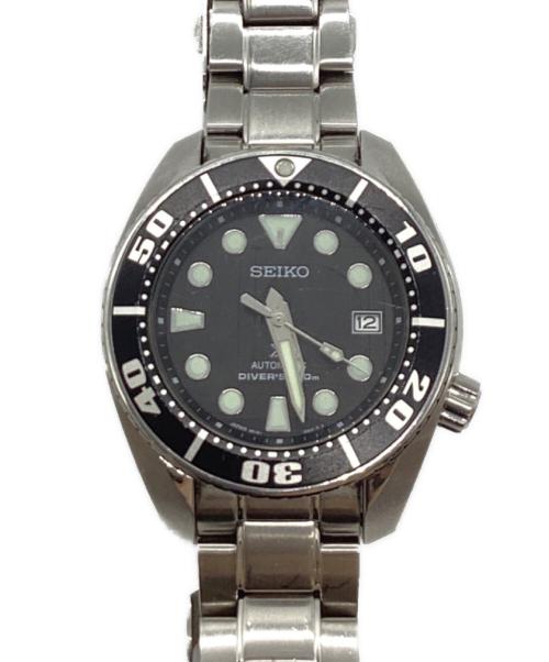 SEIKO（セイコー）SEIKO (セイコー) プロスペックスダイバーズリストウォッチ ブラックの古着・服飾アイテム