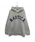 NAUTICA（ノーティカ）の古着「Arch Logo Sweat Hoodie」｜グレー