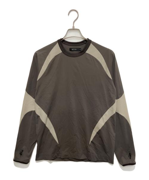 ROTOL（ロトル）ROTOL (ロトル) LONG SLEEVE TEE X（ロングスリーブ ティー Ⅹ） グレー サイズ:2の古着・服飾アイテム