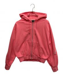 ROTOL（ロトル）の古着「TRANSFORM FULL ZIP HOODIE（トランスフォーム フルジップ フーディ）」｜ピンク