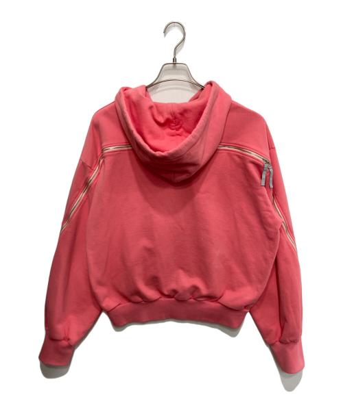 ROTOL（ロトル）ROTOL (ロトル) TRANSFORM FULL ZIP HOODIE（トランスフォーム フルジップ フーディ） ピンク サイズ:2の古着・服飾アイテム