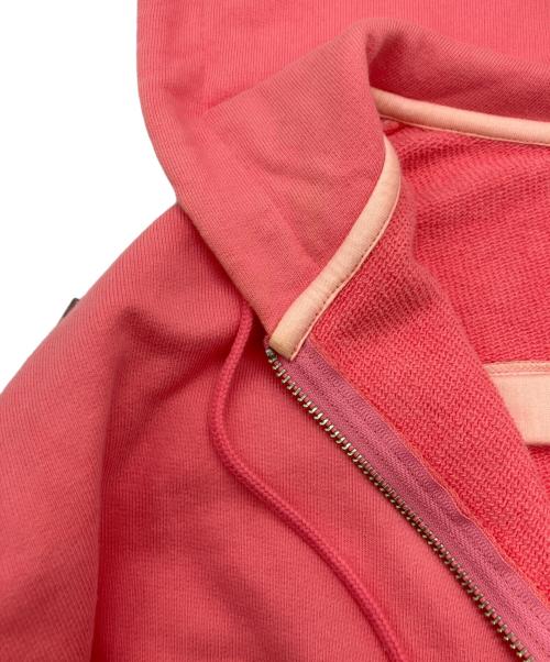 ROTOL（ロトル）ROTOL (ロトル) TRANSFORM FULL ZIP HOODIE（トランスフォーム フルジップ フーディ） ピンク サイズ:2の古着・服飾アイテム