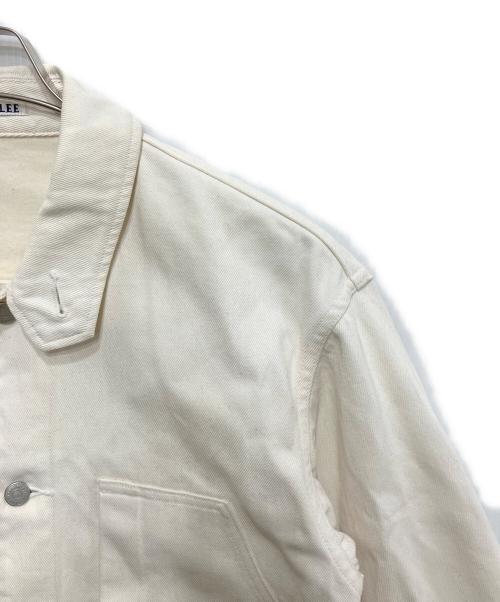 AURALEE（オーラリー）AURALEE (オーラリー) HARD TWIST DENIM BLOUZON アイボリー サイズ:4の古着・服飾アイテム