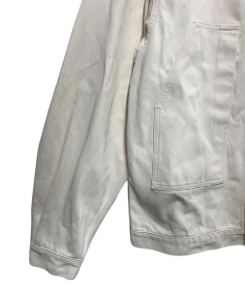 AURALEE（オーラリー）AURALEE (オーラリー) HARD TWIST DENIM BLOUZON アイボリー サイズ:4の古着・服飾アイテム