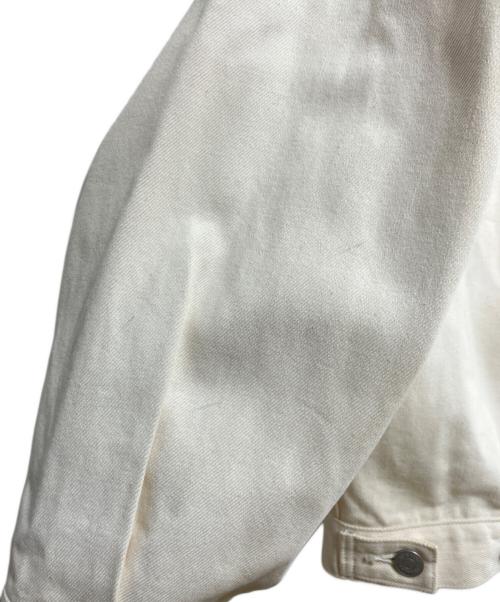AURALEE（オーラリー）AURALEE (オーラリー) HARD TWIST DENIM BLOUZON アイボリー サイズ:4の古着・服飾アイテム