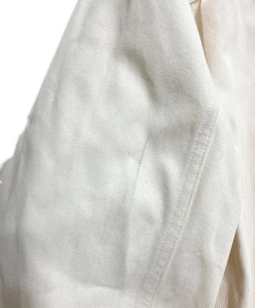 AURALEE（オーラリー）AURALEE (オーラリー) HARD TWIST DENIM BLOUZON アイボリー サイズ:4の古着・服飾アイテム
