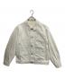 AURALEE（オーラリー）の古着「HARD TWIST DENIM BLOUZON」｜アイボリー