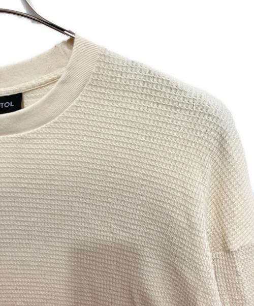 ROTOL（ロトル）ROTOL (ロトル) サーマルカットソー ベージュ サイズ:3の古着・服飾アイテム