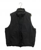 KAPTAIN SUNSHINEキャプテンサンシャイン）の古着「Padding Over Vest」｜ブラック