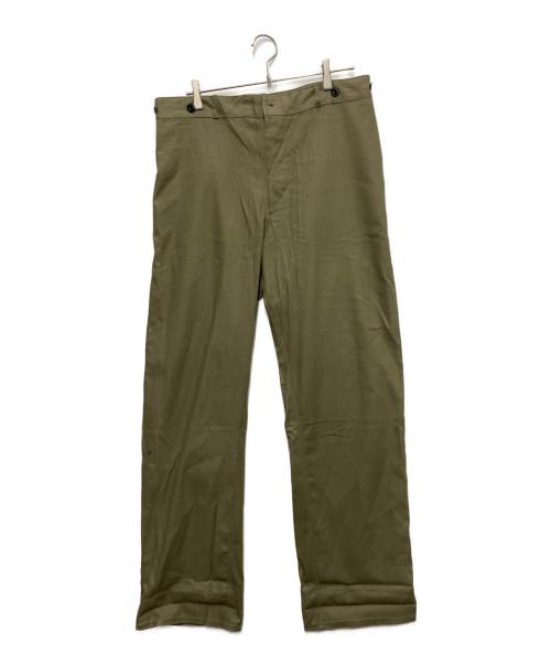 EURO MILITARY（ユーロミリタリー）EURO MILITARY (ユーロミリタリー) ワークパンツ カーキ サイズ:50の古着・服飾アイテム