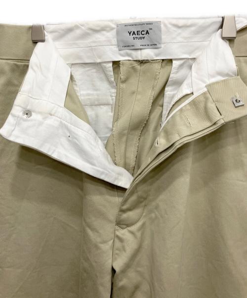 YAECA（ヤエカ）YAECA (ヤエカ) チノパン ベージュ サイズ:Mの古着・服飾アイテム