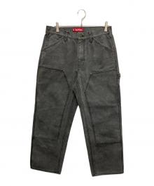 SUPREME（シュプリーム）の古着「Canvas Double Knee Painter Pant（キャンバス ダブル ニー ペインター パンツ）」｜グレー