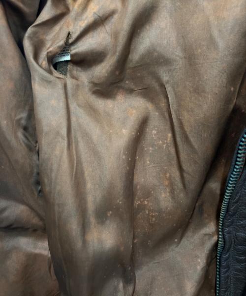 U'S NAVY（ユーエスネイビー）U'S NAVY (ユーエスネイビー) G-1フライトジャケット ブラウン サイズ:40の古着・服飾アイテム