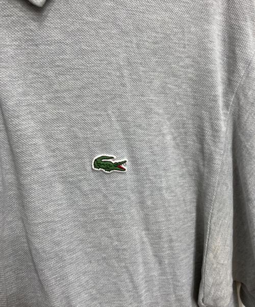 LACOSTE（ラコステ）LACOSTE (ラコステ) ポロシャツ グレー サイズ:XLの古着・服飾アイテム