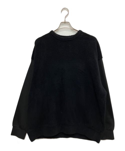 SHAREEF（シャリーフ）SHAREEF (シャリーフ) クルーネックスウェット ブラック サイズ:2の古着・服飾アイテム