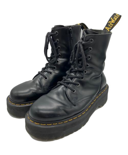 Dr.Martens（ドクターマーチン）Dr.Martens (ドクターマーチン) JADON8ホールブーツ ブラック サイズ:24.5cmの古着・服飾アイテム