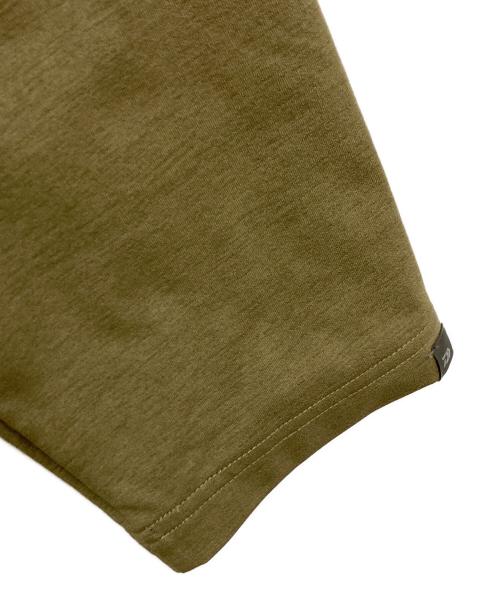 DAIWA（ダイワ）DAIWA (ダイワ) green label relaxing (グリーンレーベルリラクシング) GLR 合繊 ラグラン Tシャツ グリーン×ホワイト サイズ:Mの古着・服飾アイテム
