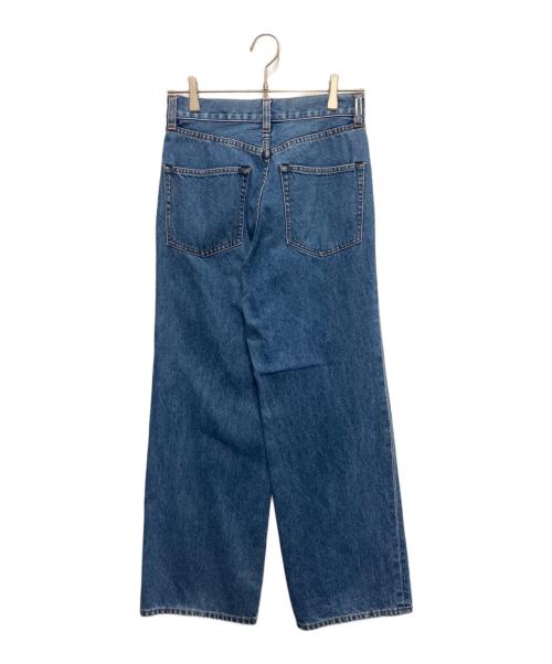 ATTISESSION（アティセッション）ATTISESSION (アティセッション) ワイドストレートデニムパンツ ブルー サイズ:36の古着・服飾アイテム