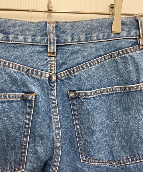 ATTISESSION（アティセッション）ATTISESSION (アティセッション) ワイドストレートデニムパンツ ブルー サイズ:36の古着・服飾アイテム