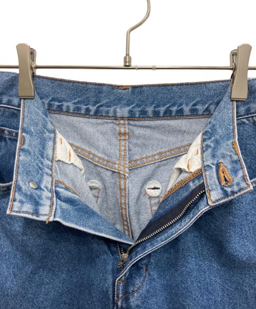 ATTISESSION（アティセッション）ATTISESSION (アティセッション) ワイドストレートデニムパンツ ブルー サイズ:36の古着・服飾アイテム